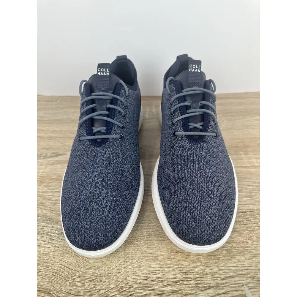 Cole Haan Grand OS Knit Sneakers Men’s 10.5M Blue Lightweight Casual Shoes